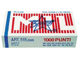 PUNTI CUCITRICE ZENITH 515