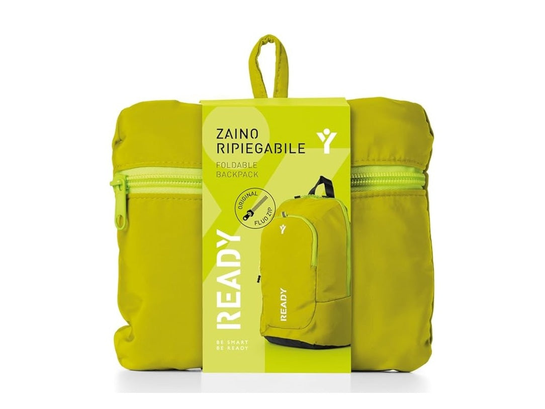 ZAINO RIPIEGABILE VERDE LIME