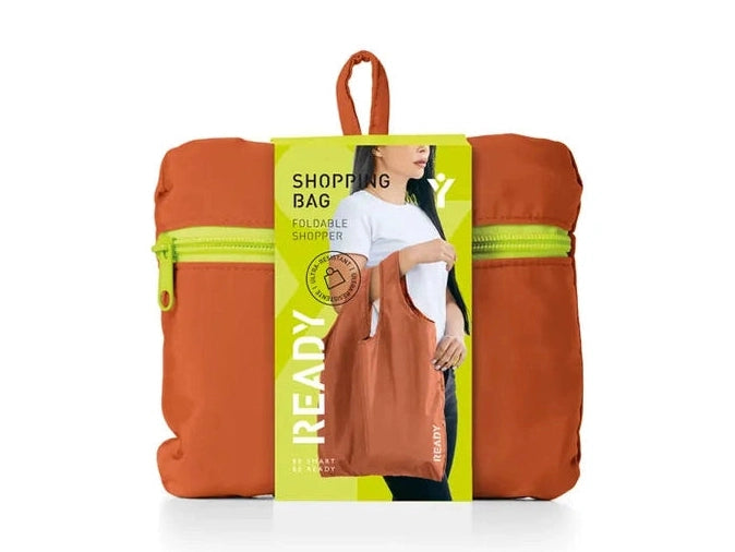 SHOPPING BAG RIPIEGABILE ARANCIONE