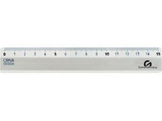 RIGHELLO DISEGNO IN METALLO GEOMETRICA