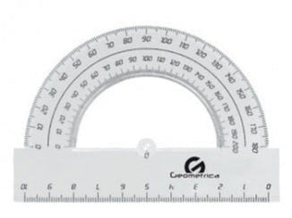 GONIOMETRO 180° IN PLASTICA