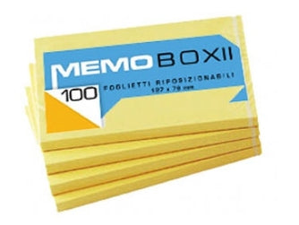 BLOCCHETTI ADESIVI BOXI