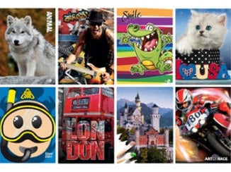 QUADERNI MAXI F.TO A4 80 GR. FANTASIA