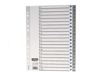 DIVISORI ALFABETICI F.TO A4