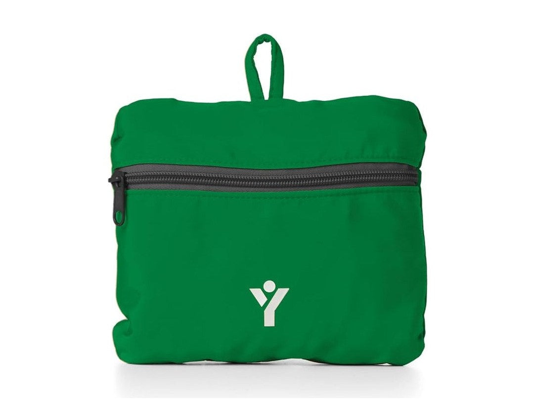 ZAINO RIPIEGABILE VERDE BRILLANTE