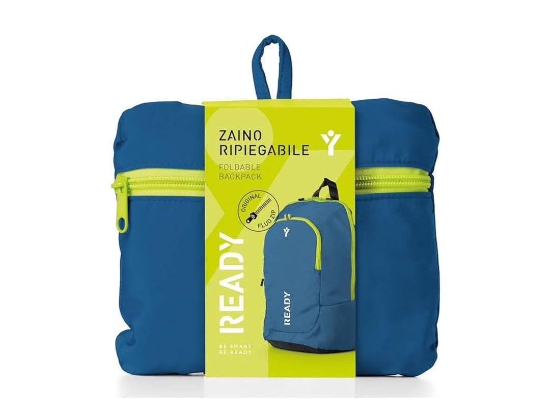 ZAINO RIPIEGABILE BLU