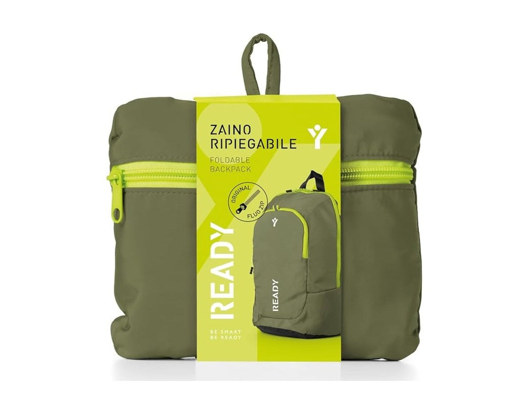 ZAINO RIPIEGABILE VERDE MILITARE