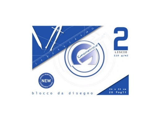 ALBUM DA DISEGNO GEOMETRICA F2 24*33 GR. 110