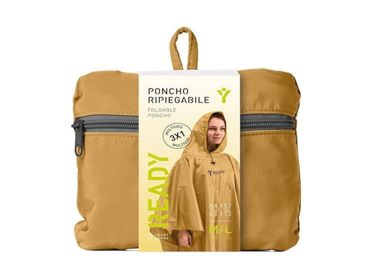 PONCHO ANTIPIOGGIA GIALLO SENAPE