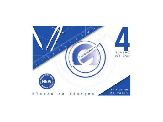 ALBUM DA DISEGNO GEOMETRICA F4 - GR. 220