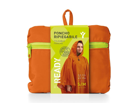 PONCHO ANTIPIOGGIA ARANCIONE