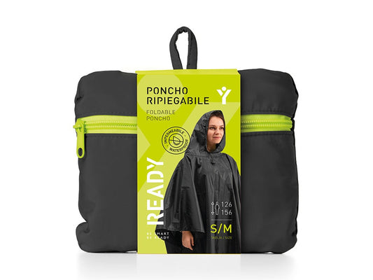 PONCHO ANTIPIOGGIA NERO