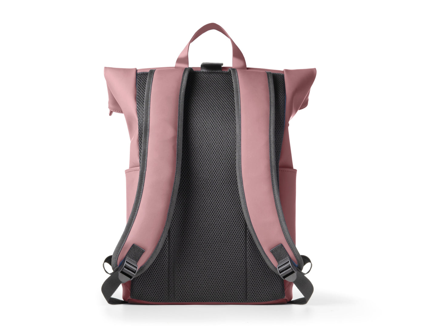 INTEMPO ZAINO ROLL-TOP DROP IN GOMMA ANTIPIOGGIA  ROSA