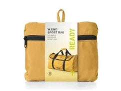 BORSA SPORT RIPIEGABILE GIALLO SENAPE