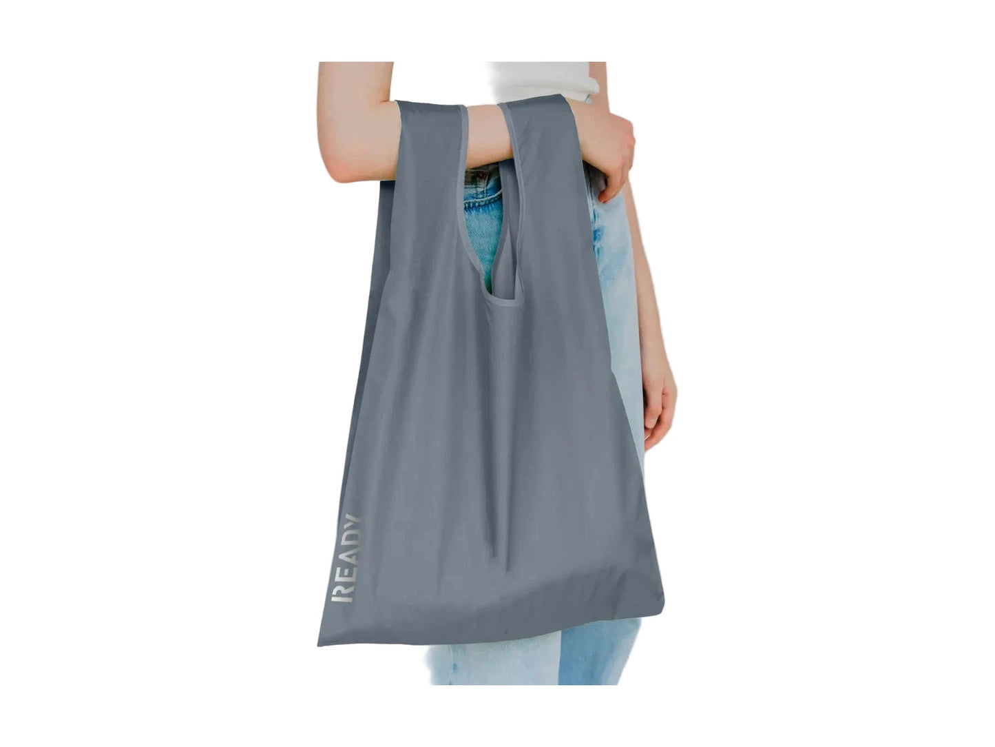 SHOPPING BAG RIPIEGABILE GRIGIA