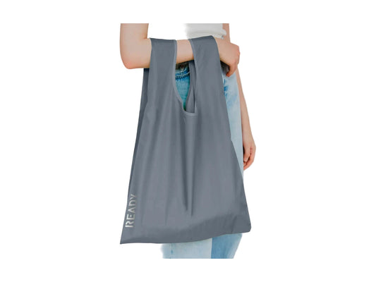 SHOPPING BAG RIPIEGABILE GRIGIA