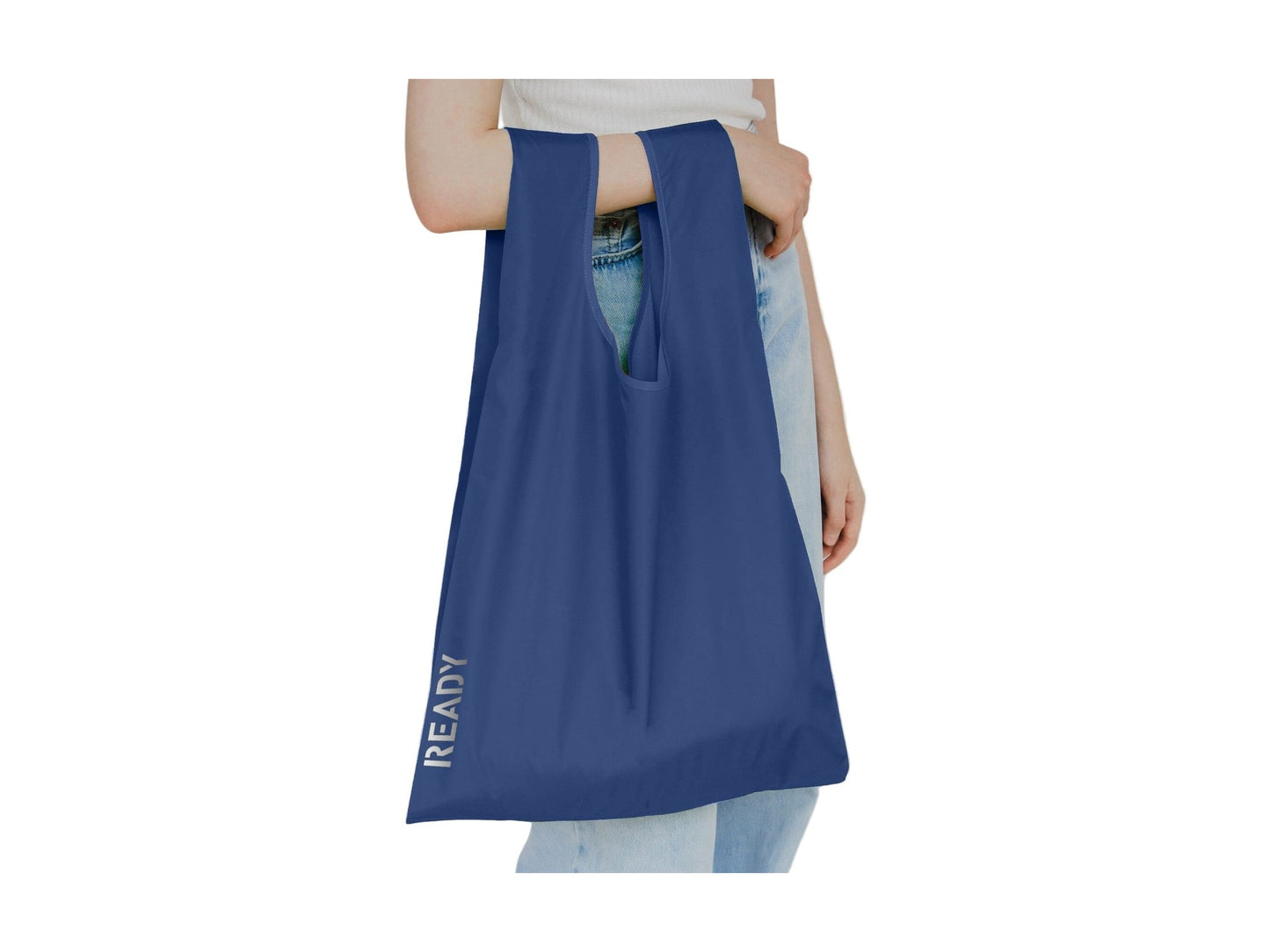 SHOPPING BAG RIPIEGABILE BLU