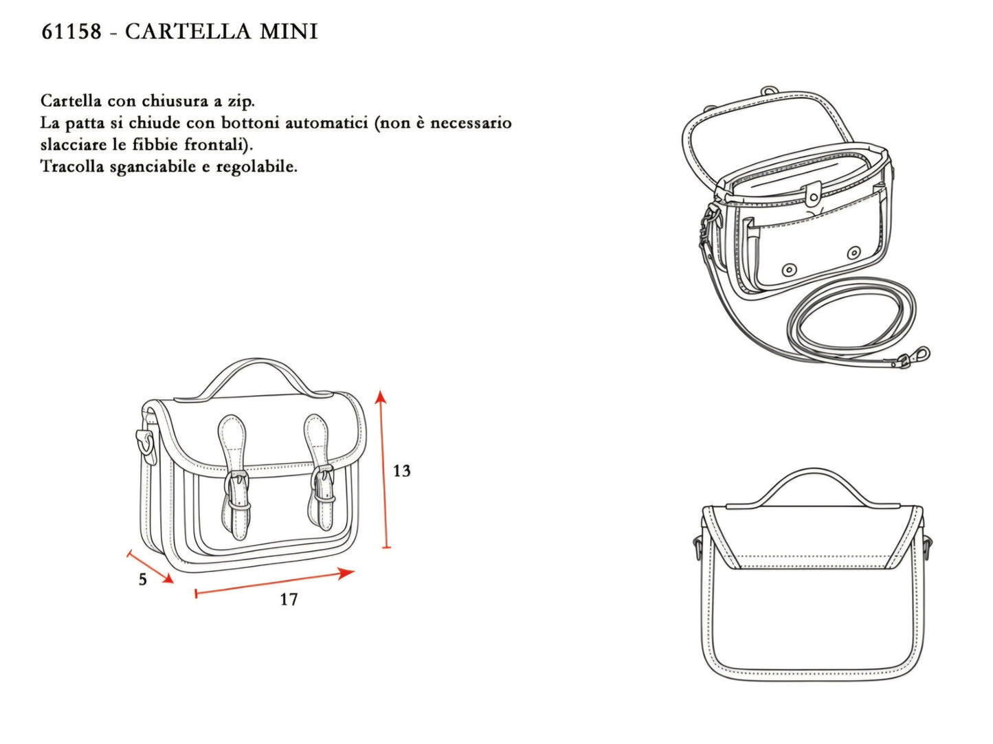 NAJ OLEARI - CARTELLA MINI RUBINA